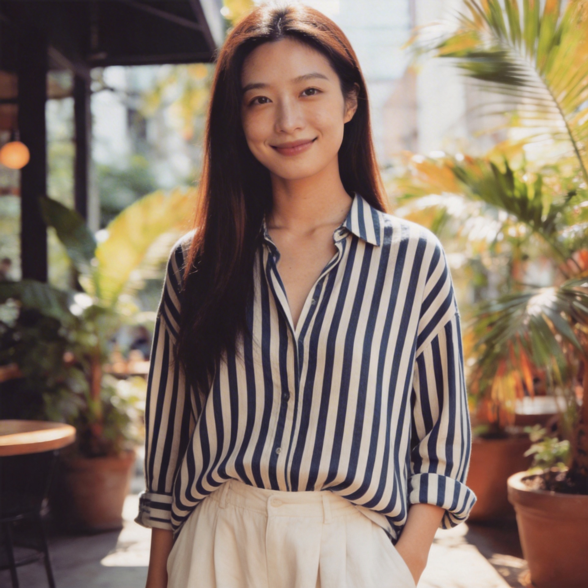 Indigo Stripe Set view 2