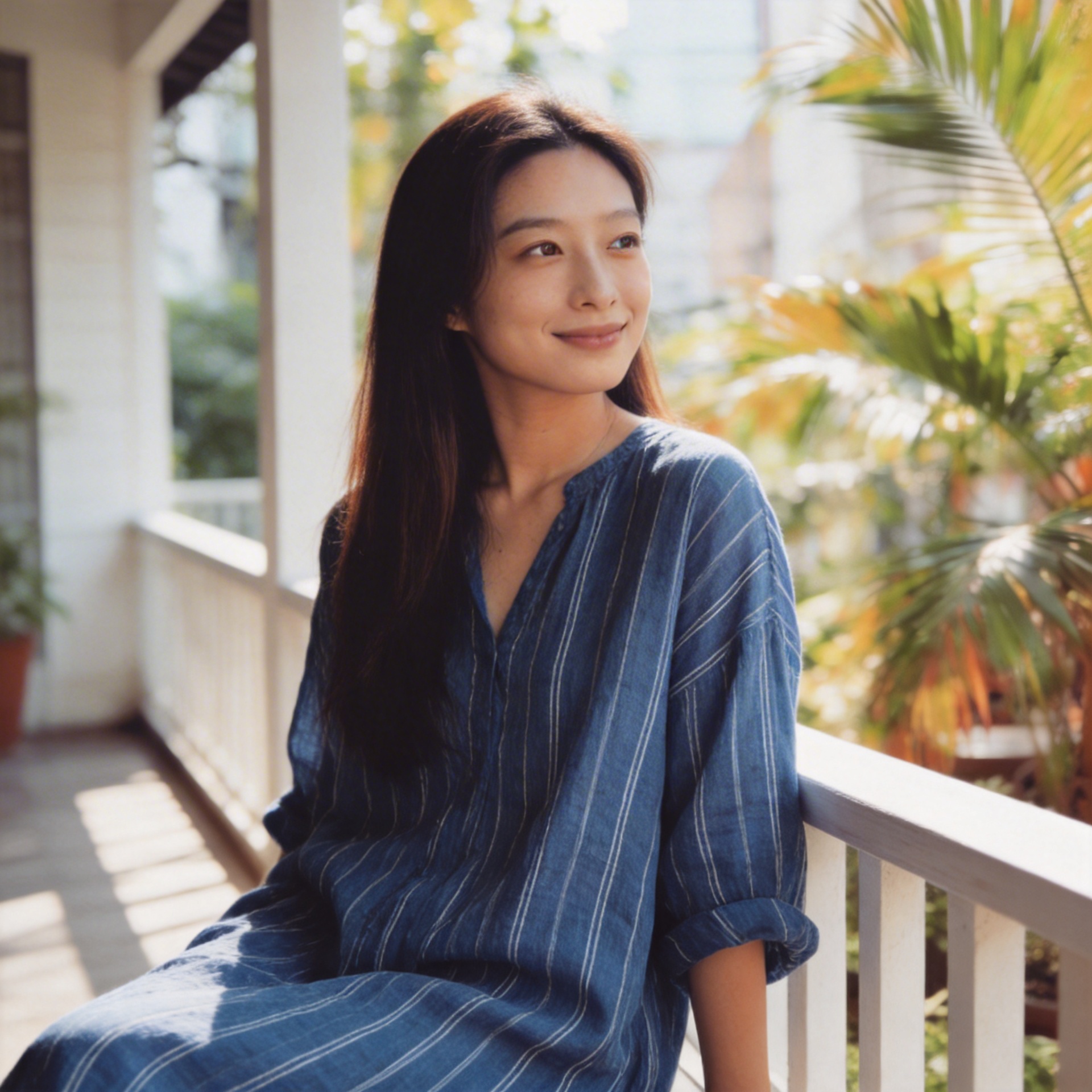 Indigo Stripe Set view 3